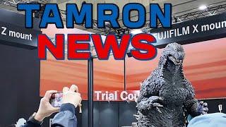 Tamron Exclusive Interview - Expect More Z & RF Lenses!