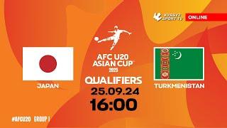 Japan - Turkmenistan | AFC U-20 ASIAN CUP QUALIFIERS | GROUP «I»