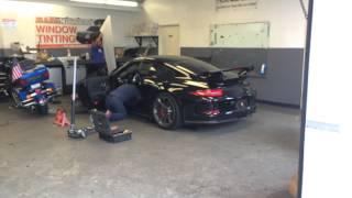 Porsche 991 Turbo and GT3 Escort Radar 9500CI-Pro Install and Custom Avery Vehicle Wraps EP.4