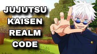 *NEW* BEST JUJUTSU KAISEN REALM CODE FOR MINECRAFT BEDROCK EDITION!