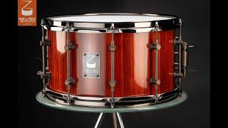 Seven Six Drum Company's 8x14" Fat Padauk Handcrafted Custom Snare Drum