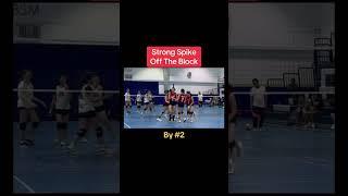 Off The Block by #jeniaperez #middleblocker #spikestopper #strongspiker #openspiker #oppositespiker