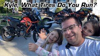 What Tires are You Running? I Answer My Most Asked Question | Dunlop Continental Motoz VeeMoto Mitas