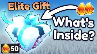 ALL ITEMS Inside the ELITE GIFT In Winter Spotlight! (Roblox Event)