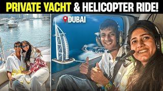 Living Luxury in Dubai - Private Yacht & Helicopter Ride  