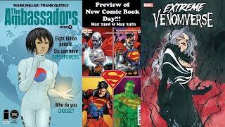 Preview of New Comic Books for 5/24/23 Plus Spotlight comics & Comics to Speculate On!!! #ncbd