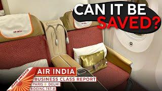 AIR INDIA 787-8 Business Class ⇢【4K Trip Report Paris to Delhi】Can The Legacy Be Saved?