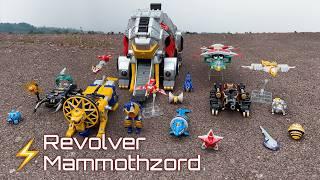 The Next Ultrazord: Revolver Mammothzord review (Power Rangers Ninja Storm Season 11 2003)