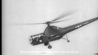 Historic Archival Stock Footage WWII - Army Reveals Record Breaking Helicopter