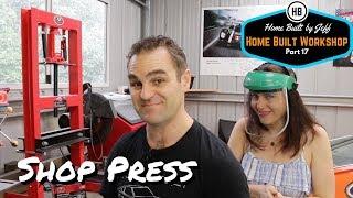 Home Built Workshop 6 - Shop press