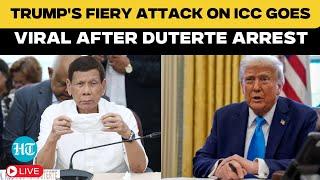 Duterte Latest LIVE | ‘ICC Has No Authority!’: Trump’s Old Speech Goes Viral After Duterte Arrest