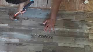 how to install Lowe's Procore luxury vinyl flooring