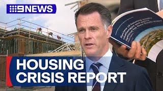 NSW Premier promises to do more for housing crisis, after report findings | 9 News Australia