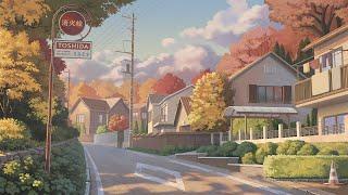 autumn in japan.  anime lofi mix