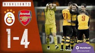 AARON RAMSEY WITH A ROCKET! | Galatasaray 1-4 Arsenal | Highlights | Dec 9, 2014