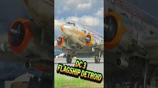 The Iconic Flagship - American Douglas DC-3 #shorts #aviation #american