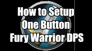 How to Setup One Button Macro Fury Warrior Classic SoD phase 4