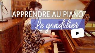 Découvrir au piano Chanson du gondolier Opus 30 n°6 de Félix Mendelssohn, Clara Adam