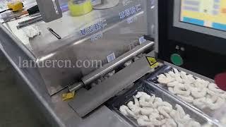 Frozen fish seafood prawn shrimp meat thermoforming vacuum packaging machine