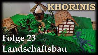 Landschaftsbau - Bau der Welt von GOTHIC aus LEGO® - Medieval MOC Folge 23