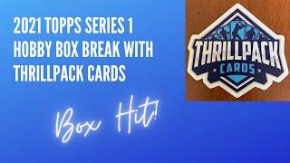 My First Break with Thrillpack Cards