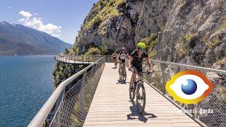 Mit dem Fahrrad schwebend über dem Gardasee - Der Radweg von Limone sul Garda