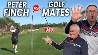 PETER FINCH takes on the GOLF MATES