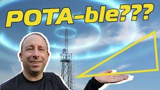 Let's Try a 40 Meter Delta Loop Ham Radio Antenna on a POTA Activation!