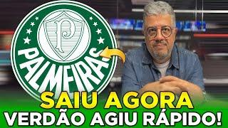 URGENTE! GRANDE NOVODADE! DIREÇÃO DEIXOU VAZAR TUDO! ÚLTIMAS NOTÍCIAS DO PALMEIRAS