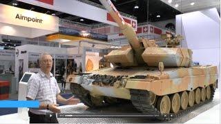 IDEX 2015 – Krauss-Maffei Wegmann Leopard 2A7+ Main Battle Tank