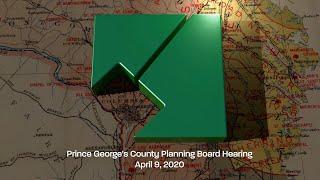 M-NCPPC Planning Board Meeting - April 9, 2020