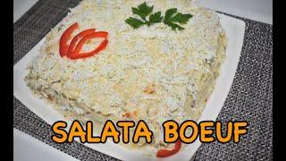 SALATA DE BOEUF PENTRU MASA DE CRACIUN | RETETA SIMPLA