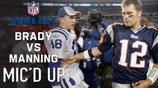 Best of Tom Brady vs. Peyton Manning Mic'd Up | Game Day All Access