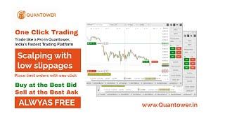 One Click Scalping through India's Fastest Trading Platform - ALWAYS FREE feature