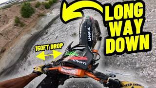 PICKING THE WORST SPOT TO CRASH MY MOTORCYCLE!!