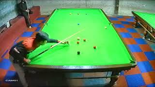 Khizar Aziz Break of 104 at Gulf Snooker Club, Karachi.