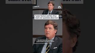 Tucker Carlson and Sen. Cruz clash over questions about Iran