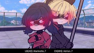 ||• Switching Bodies •||• Ladynoir/Adrinette •||• Miraculous Ladybug Gacha •||