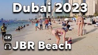 JBR Beach DUBAI 2023  #JBRbeach  4K