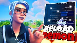 RELOAD DEMON! + *NEW* BEST PERFECT CONTROLLER SETTINGS For Fortnite (PS4/PS5/XBOX/PC)