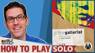 The Gallerist - How To Play Solo