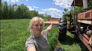 First cut of the year! Kicking off haylage/balage season…