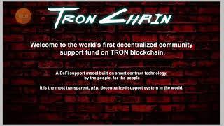 Tronchain Presentation Part 1 - Trxchain Overview