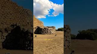 Nuraghe di Losa: Sardinia’s Impressive Megalithic Marvel  #viralshorts #travelvlog