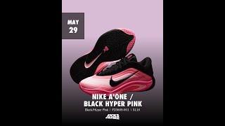 Nike A'One Black / Hyper Pink - May 29, 2025