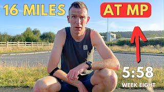 HUGE 16 MILE Marathon Session | Abingdon Marathon Training WEEK 8