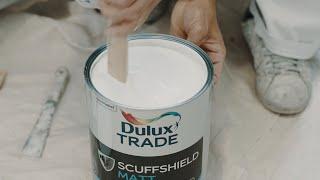 Putting Dulux Trade Scuffshield Matt to the test