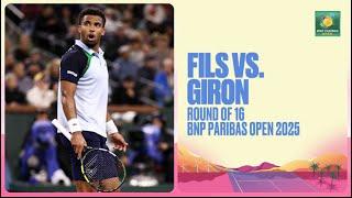 Arthur Fils vs. Marcos Giron Highlights | BNP Paribas Open 2025