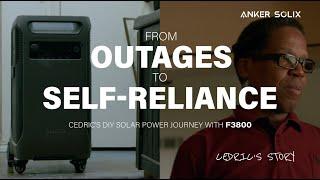 From Outages to Self-Reliance: Cedric's DIY Solar Power Journey with F3800