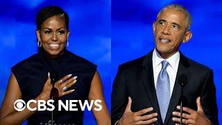 Michelle, Barack Obama address Democratic National Convention | full video